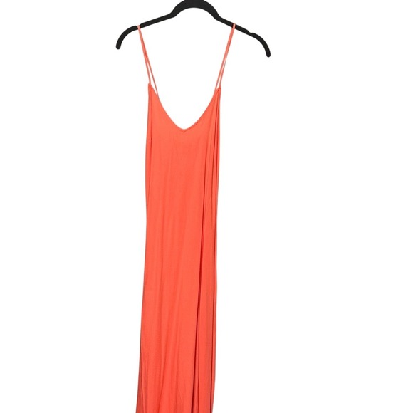 Old Navy Dresses & Skirts - Old Navy Coral Orange Cami Maxi Dress Adjustable Straps NWT Medium